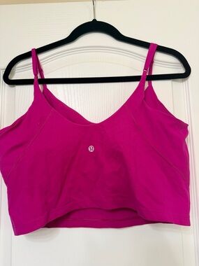 Align Cropped Cami Tank Ripened Raspberry